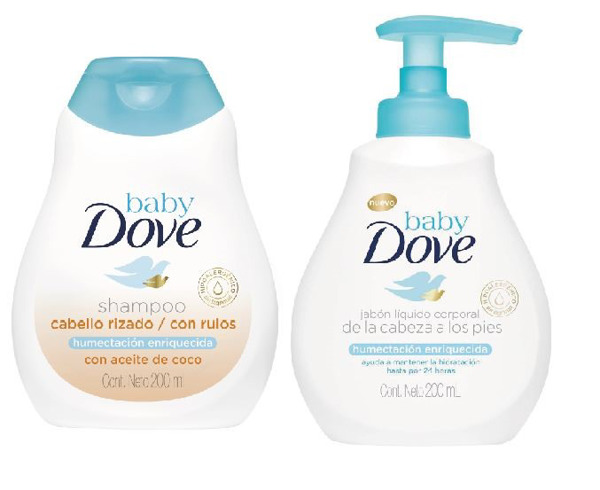 Imagen de DOVE BABY SHAMPOO HUMECTACION ENRRIQUECIDA + JABON LIQUIDO PACK