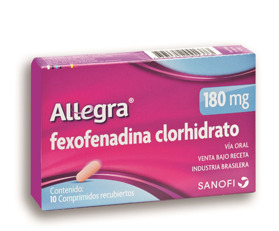 Imagen de ALLEGRA 180 180 mg [10 comp.]