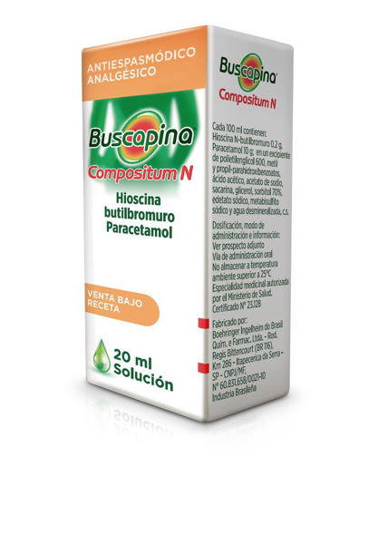 Imagen de BUSCAPINA COMPOSITUM N GOTAS .2g+100mg/ml [20 ml]
