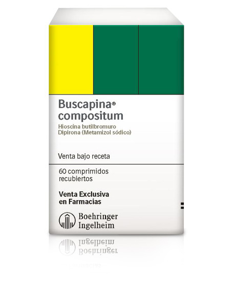 Imagen de BUSCAPINA COMPOSITUM 10+250mg [60 comp.]