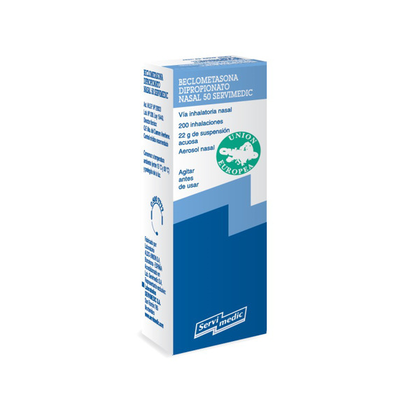 Imagen de BECLOMETASONA SM NASAL 50 mcg [200 dosis]