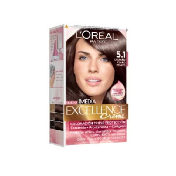 Imagen de EXCELLENCE KIT CASTAÑO CLARO CENIZA 51 [47 gr]