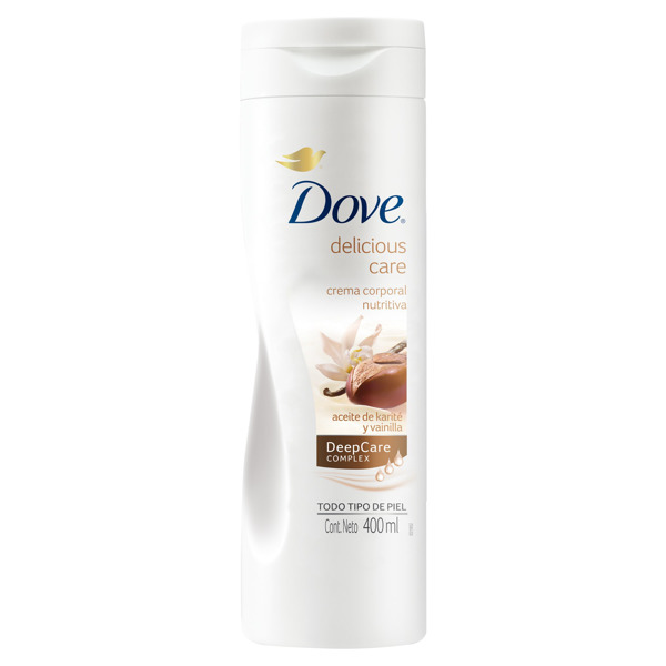 Imagen de DOVE CREMA NUTRICION KARITE Y VAINILLA CREMOSA [400 ml]