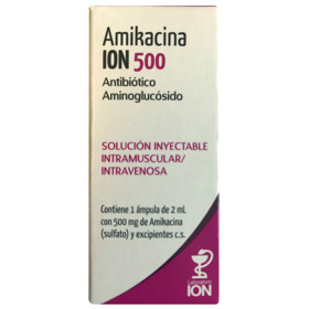 Imagen de AMIKACINE 500 500mg/2cc [1 amp.]