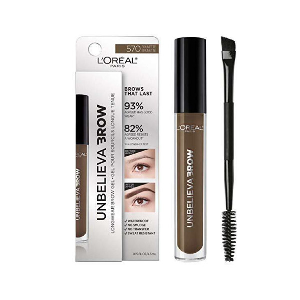 Imagen de LOREAL UNBELIEVA BROW GEL CEJAS 570 BRUNETTE [4,5 ml]