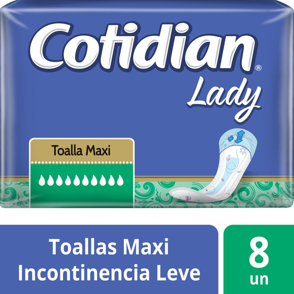 Imagen de COTIDIAN LADY TOALLA MAXI [8 uni.]