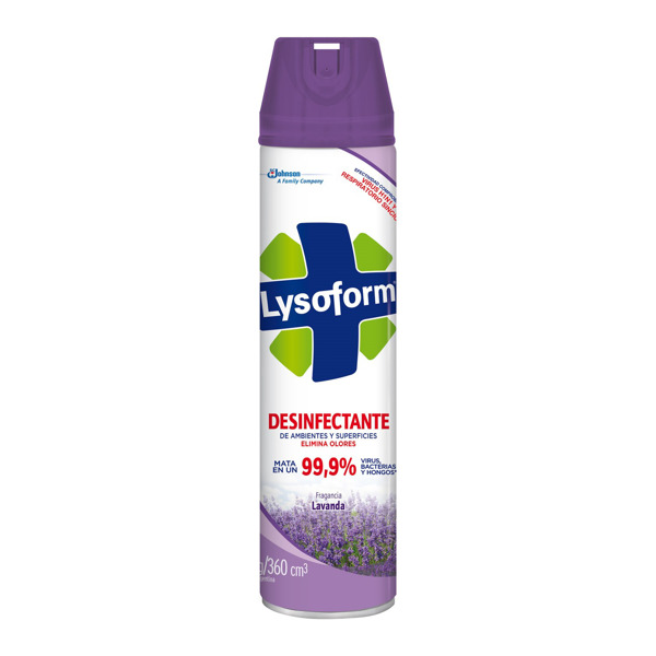 Imagen de LYSOFORM AEROSOL LAVANDA [360 ml]