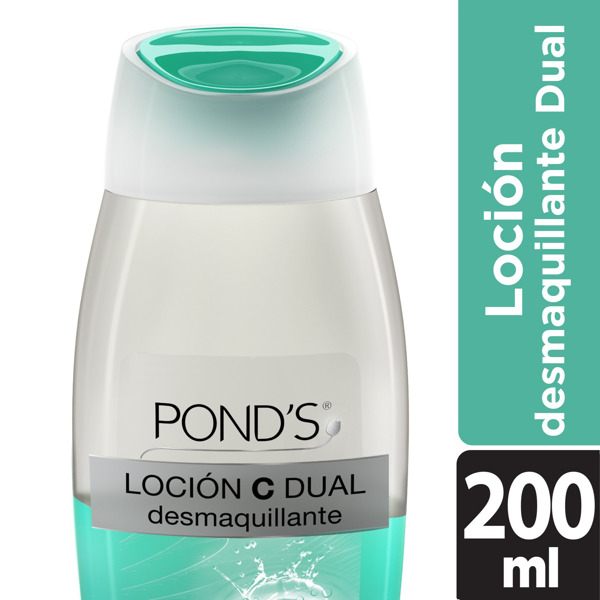 Imagen de PONDS C LOCION LIMPIADORA DUAL DESMAQUILLANTE [200 ml]