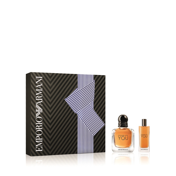 Imagen de EMPORIO ARMANI STRONGER WITH YOU INTENSELY PARFUM+EDP COFRE [100+15ml]