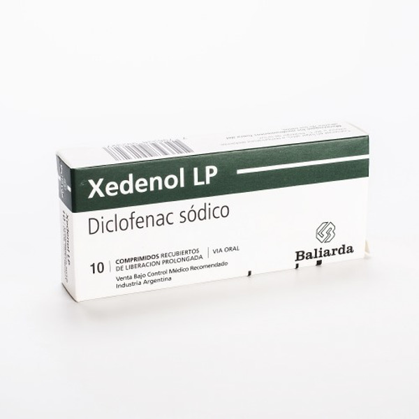 Imagen de XEDENOL LP 100 100 mg [10 comp.]
