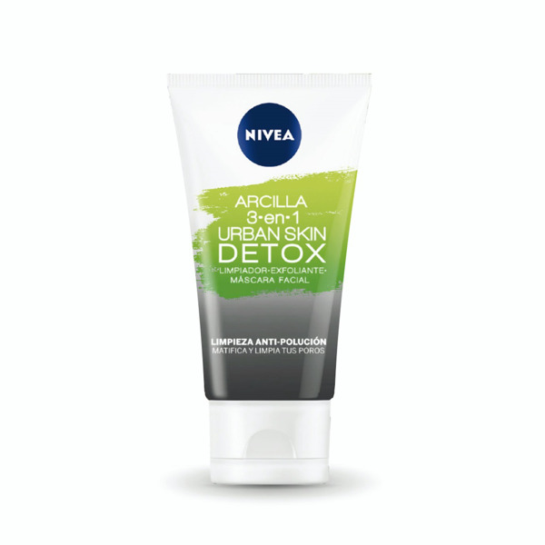 Imagen de NIVEA FACE CARE URBAN SKIN MASCARA 3 EN 1 ARCILLA DETOX [150 ml]