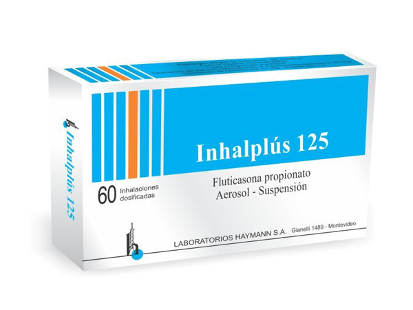 Imagen de INHALPLUS 125 AEROSOL 125 mcg [60 dosis]