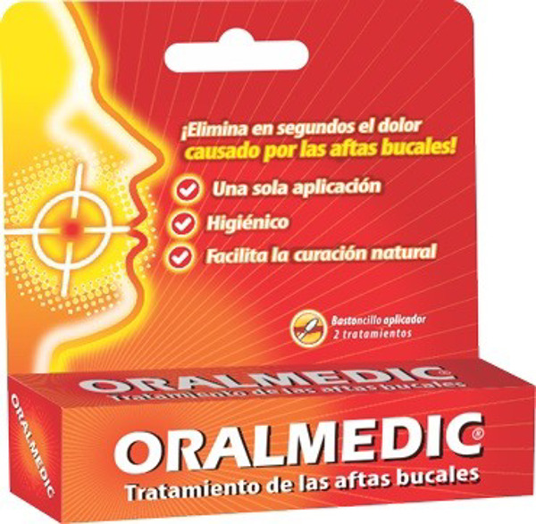 Imagen de ORALMEDIC AFTAS BASTON APLICADOR [2 uni.]