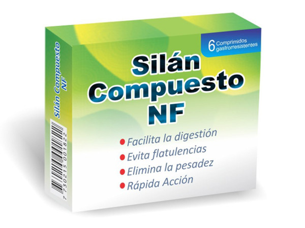 Imagen de SILAN COMPUESTO NF 40+18+38mg [6 comp.]