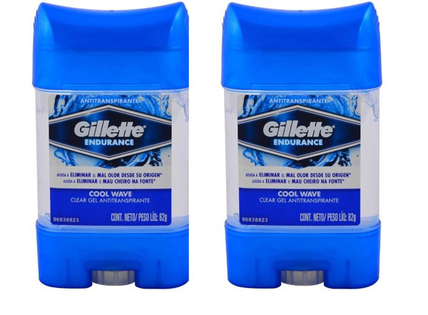 Imagen de GILLETTE DEO CLEAR GEL ANTITR. COOL WAVE PACK AP [82+82gr]