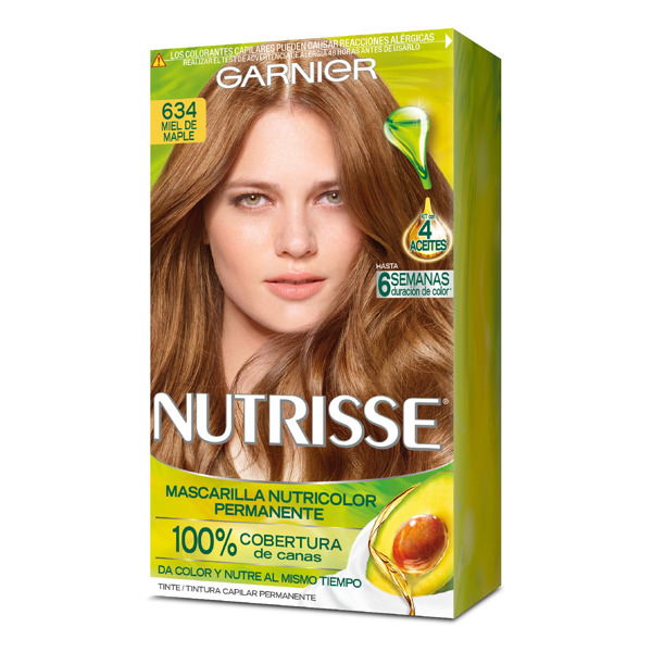 Imagen de NUTRISSE KIT RUBIO OBSCURO DORADO COBRIZO 634 [45 gr]