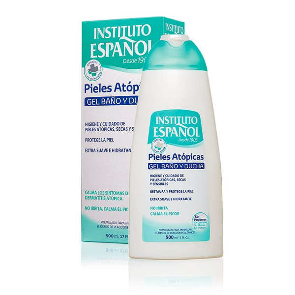 Pigalle Farmacia-INSTITUTO ESPAÑOL GEL DUCHA PIELES ATOPICAS SECAS Y  SENSIBLES [500 ml]