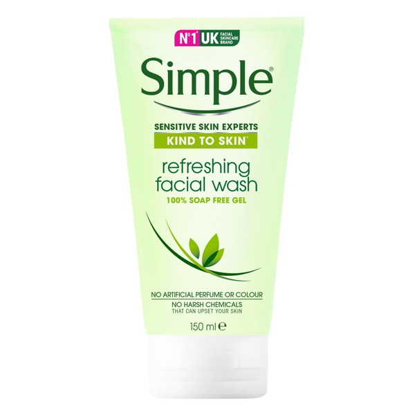 Imagen de SIMPLE  UL GEL LIMPIADOR FACIAL REFRESCANTE [150 ml]