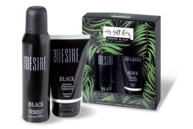 Imagen de DESIRE BLACK HOMME DEO AERO+BALSAMO AFT. SHAVE PACK [150+100ml]