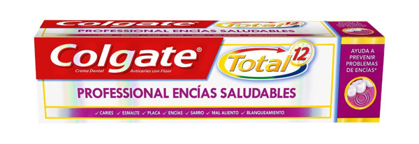 Imagen de COLGATE CR. TOTAL PROFESSIONAL ENCIAS SALUDABLES [162 gr]