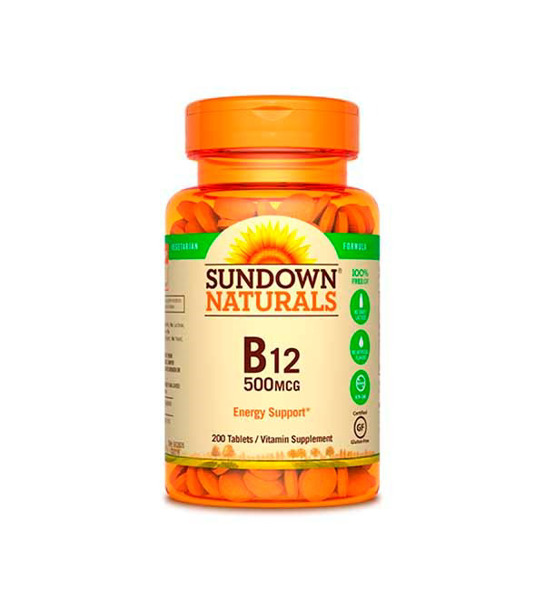 Imagen de Sundown naturals VITAMINA B12 (200 cap)