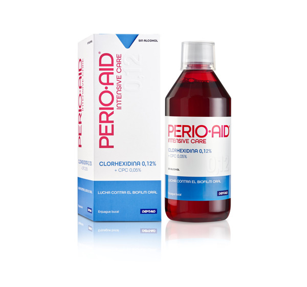 Imagen de PERIO AID ENJUAGUE BUCAL INTENSIVE CARE 0,12 % [500 ml]