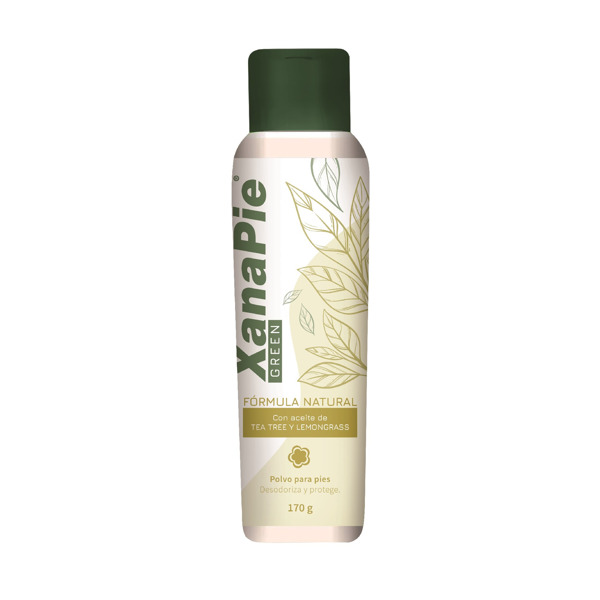 Imagen de XANAPIE GREEN NATURAL LEMOGRASS TALQUERA [170 gr]