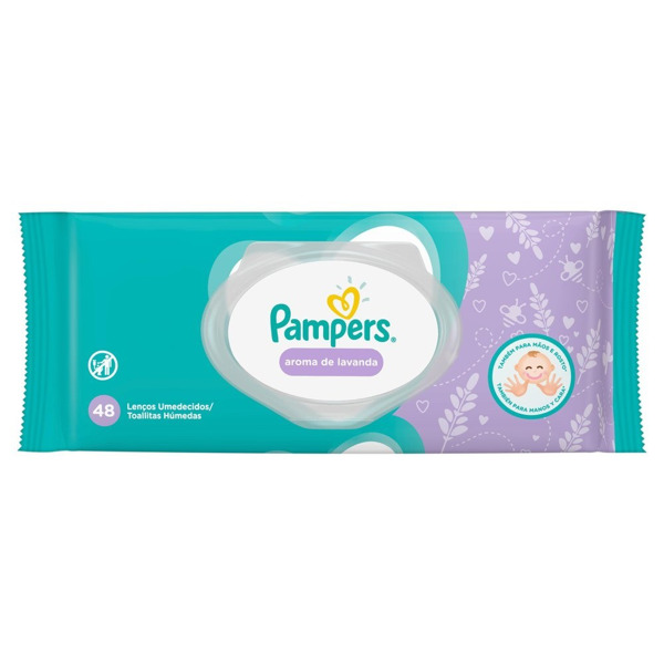 Imagen de PAMPERS TOALLITAS HUMEDAS LAVANDA [48 uni.]