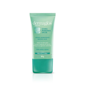 Imagen de DERMAGLOS FACIAL CREMA PROTECTORA FPS30 MIXTA A GRASA [50 gr]