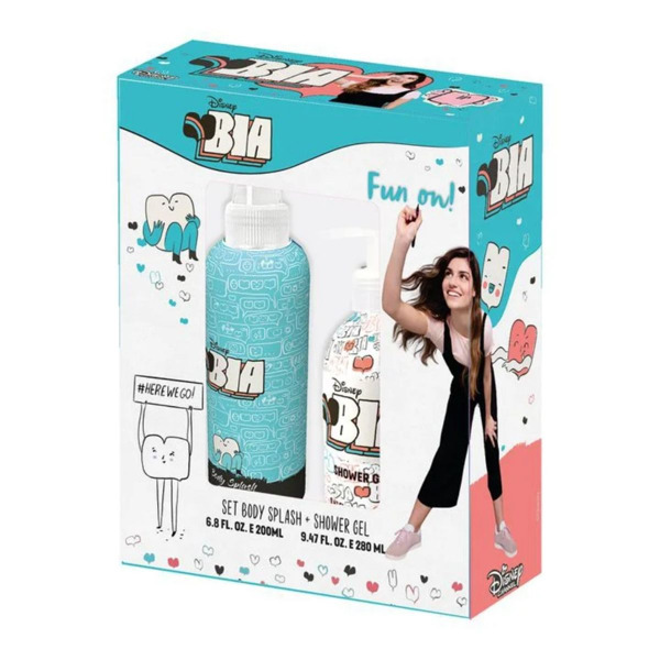 Imagen de DISNEY BIA BODY SPLASH FUN ON+SHOWER GEL ESTUCHE [200+280ml]