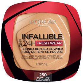 Imagen de LOREAL POLVO COMPACTO INFALLIBLE FRESH WEAR 24 HRS RADIANT SAND [9 gr]