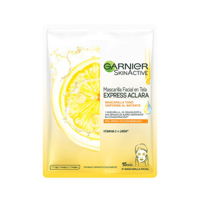 Imagen de GARNIER SKIN ACTIVE MASCARILLA ROSTRO EXPRESS ACLARA [1 uni.]