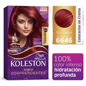 Imagen de KOLESTON KIT ROJO CEREZA 6646 [50gr+50+40+22ml]