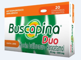 Imagen de BUSCAPINA DUO 10+500mg [20 comp.]