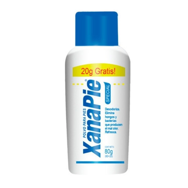 Imagen de XANAPIE AZUL SPECIAL TALQUERA PROMO 20gr GRATIS [80 gr]