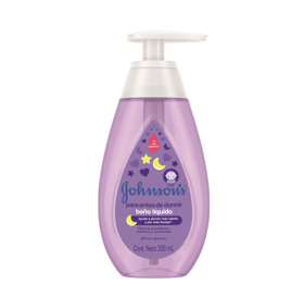 Imagen de J&J BABY BAÑO LIQUIDO ANTES DE DORMIR DULCES SUEÑOS PUMP [200 ml]