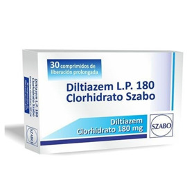 Imagen de DILTIAZEM SZABO LP 180 180 mg [30 comp.]