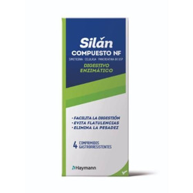 Imagen de SILAN COMPUESTO NF 40+18+38mg [4 comp.]