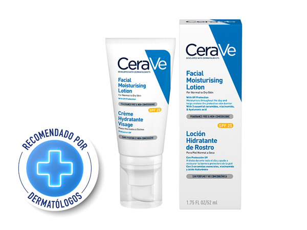 Imagen de CERAVE HIDRATANTE FACIAL DÍA 25 fps 52 ml