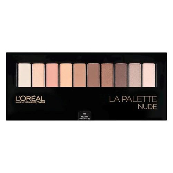 Imagen de LOREAL SOMBRA COLOUR RICHE LA PALETTE NUDE 01 [5 gr]