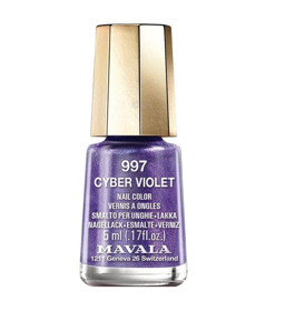 Imagen de MAVALA ESMALTE MINI COLOR CYBER VIOLET 997 [5 ml]