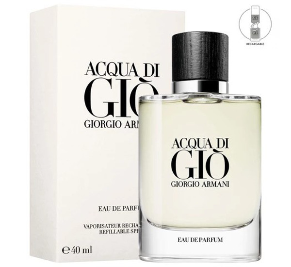 Imagen de GIORGIO ARMANI ACQUA DI GIO HOMME EDP RECARGABLE [40 ml]