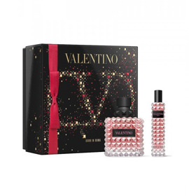 Imagen de VALENTINO BORN IN ROMA DONNA EDP+BODY LOTION+EDP COFRE [100+50+10ml]