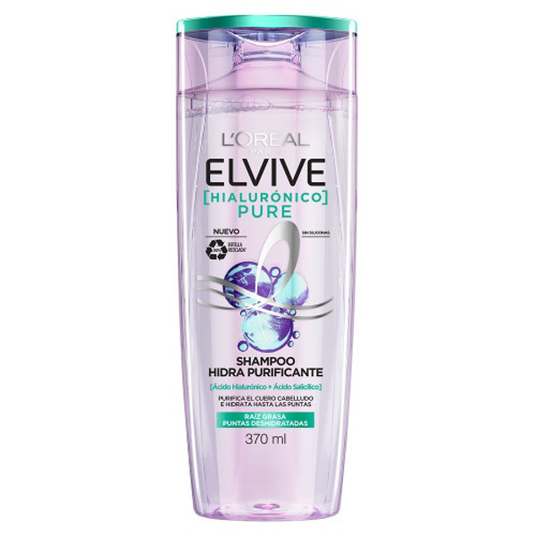 Imagen de ELVIVE SHAMPOO HIALURÓNICO PURE (370 ml)