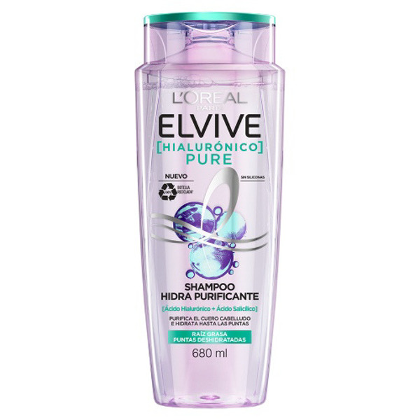 Imagen de ELVIVE SHAMPOO HIALURÓNICO PURE (680 ml)