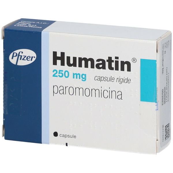 Imagen de HUMATIN 250 mg [8 cap.]