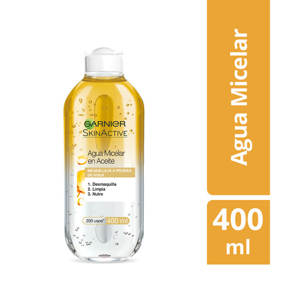 Imagen de GARNIER SKIN ACTIVE AGUA MICELAR BI FASICA [400 ml]
