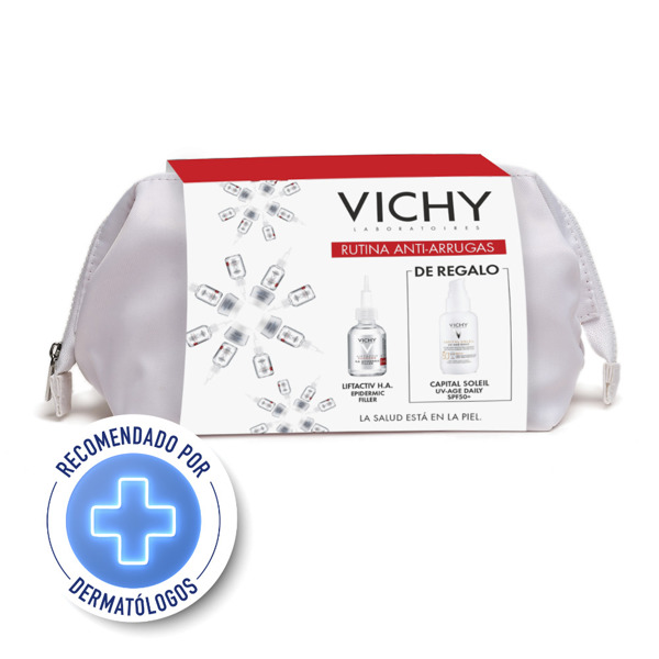 Imagen de VICHY LIFTACTIV H.A EPIDERMIC FILLER+SOLEIL UV AGE DAILY PACK 50 fps [30+40ml]