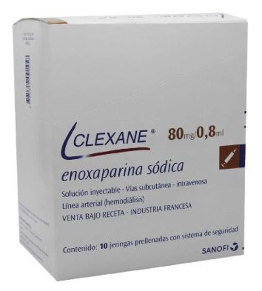 Imagen de CLEXANE 80 80 mg [10 amp.]