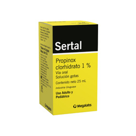 Imagen de SERTAL GOTAS 10mg/ml [25 ml]